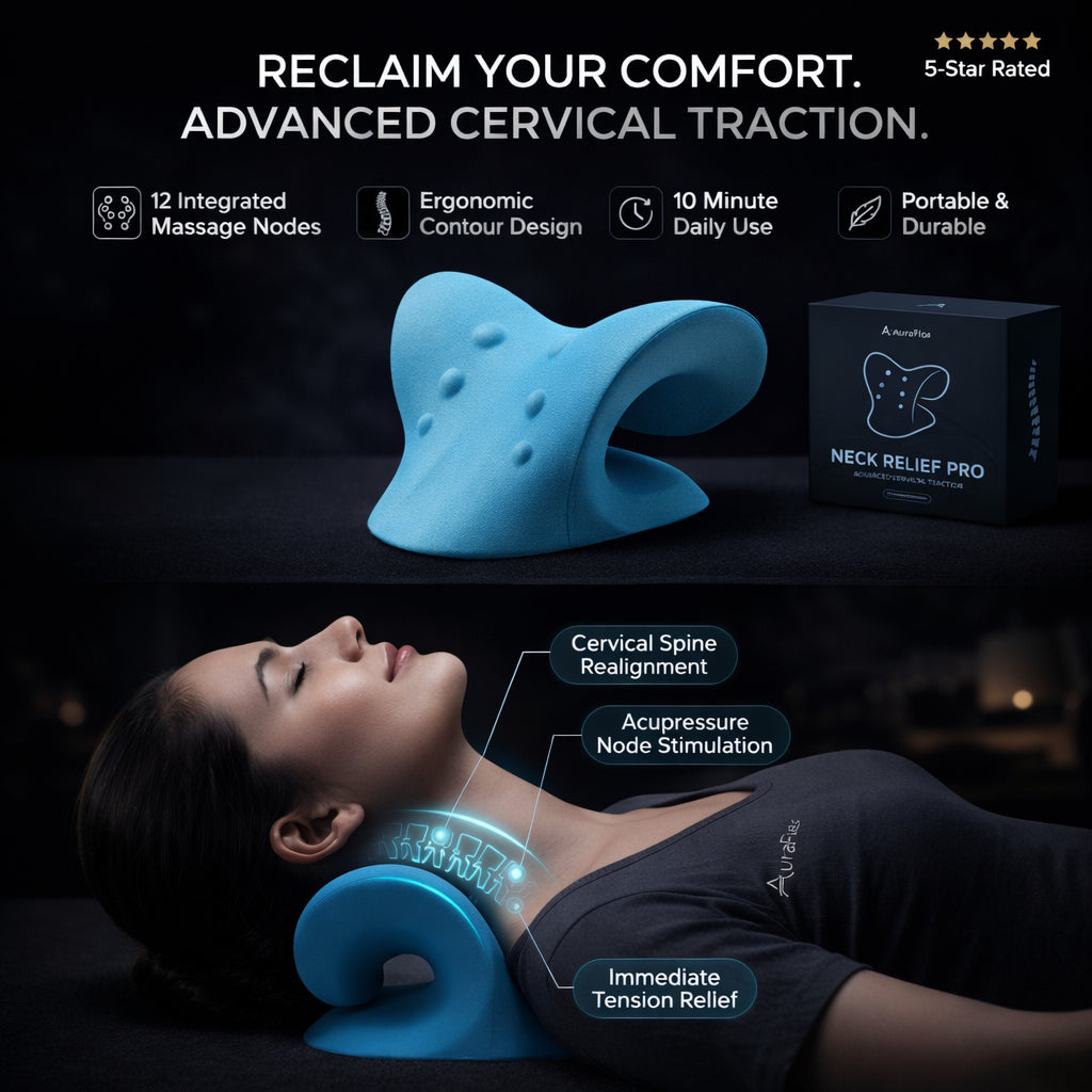 AuraFlex cervical traction device